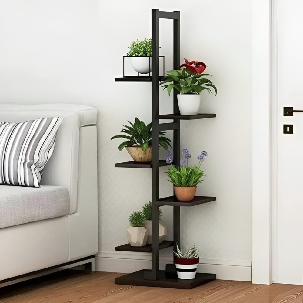 Weeden Flower Plant Stand For Living Room