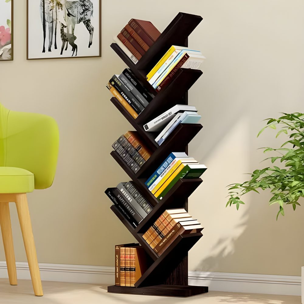 Tree Shape 9 Tier Bookshelf